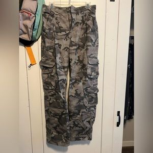 Abercrombie and Fetch Camo Cargo Pants